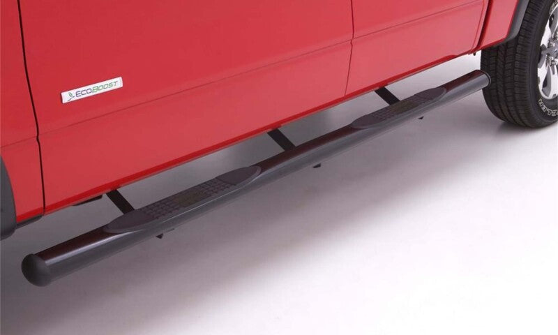 LUND 23684781 - LND23684781 - Lund 10-17 Dodge Ram 2500 Crew Cab 4in. Oval Straight Steel Nerf Bars - Black - Shipped in Europe - Tuningsupply.com