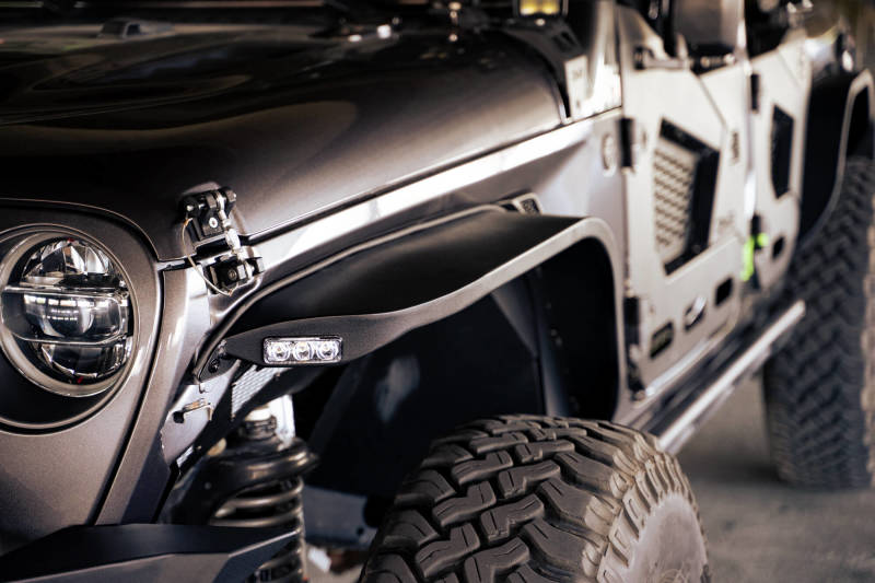 DV8 Offroad - DVEFDJL-07 - DV8 Offroad 18-23 Jeep Wrangler JL Slim Fender Flares - Shipped in Europe - Tuningsupply.com