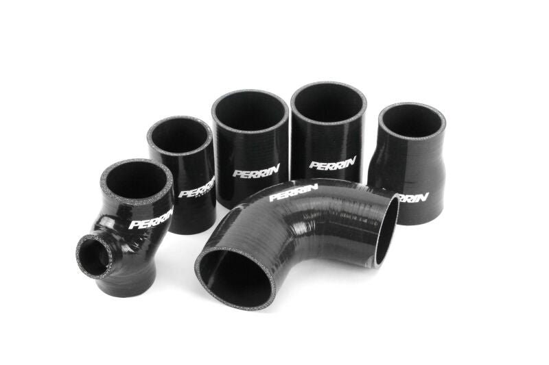 Perrin Performance PSP-ITR-437-3NY - PERPSP-ITR-437-3NY - PERRIN 15-21 Subaru WRX Front Mount Intercooler Boost Tube Kit - Neon Yellow - Shipped in Europe - Tuningsupply.com