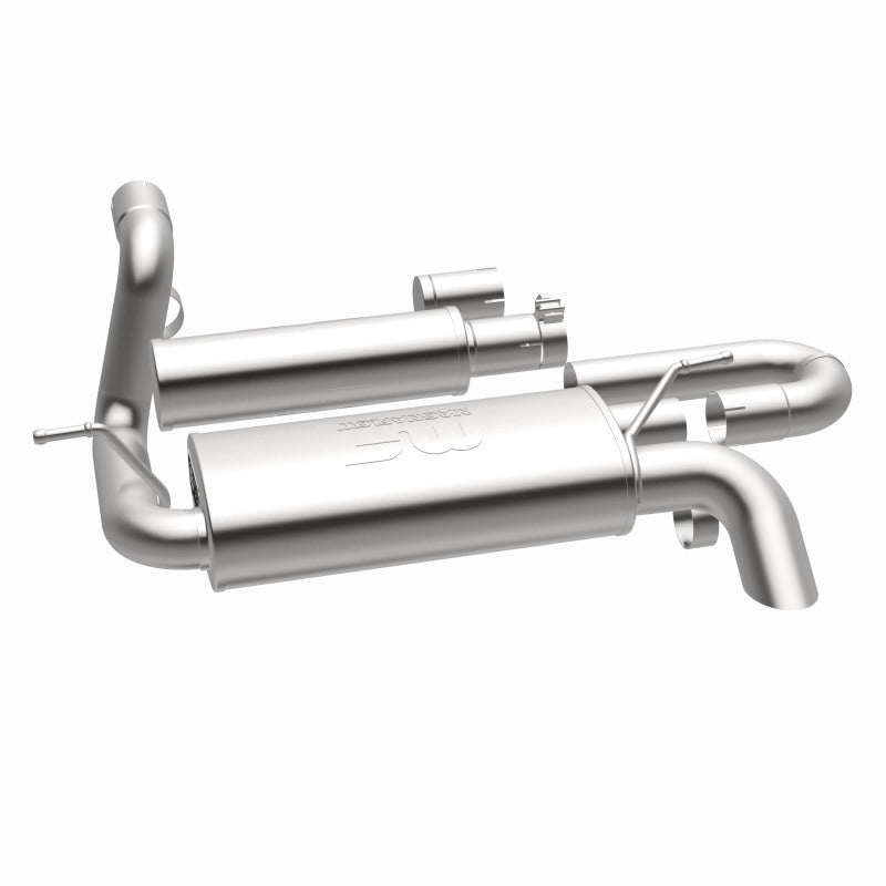 Magnaflow 19620 - MAG19620 - MagnaFlow 18-23 Jeep Wrangler JL 2.0L/3.6L Overland Series Axle-Back Exhaust - Shipped in Europe - Tuningsupply.com