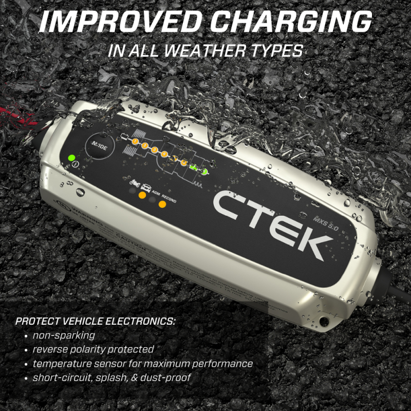 CTEK K40-206 - CTEK40-206 - CTEK Battery Charger - MXS 5.0 4.3 Amp 12 Volt - Shipped in Europe - Tuningsupply.com