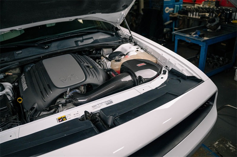 CORSA Performance 44017D - COR44017D - Corsa 11-23 Dodge Challenger/Charger 5.7L V8 Carbon Fiber Open Element Air Intake - Dry - Shipped in Europe - Tuningsupply.com