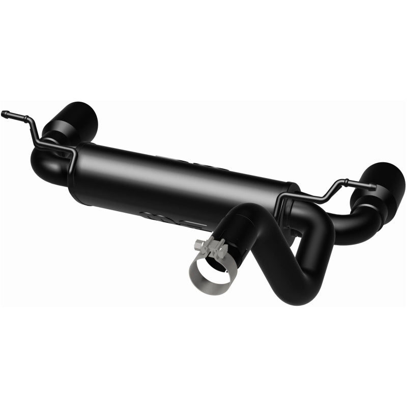 Magnaflow 19388 - MAG19388 - MagnaFlow 2018+ Jeep Wrangler 3.6L Dual Black Tip Axle-Back Exhaust - Shipped in Europe - Tuningsupply.com