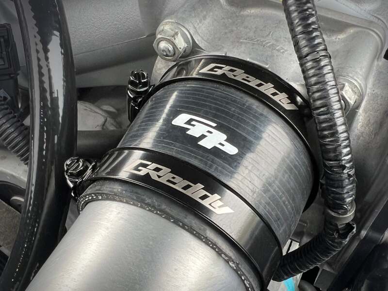 GReddy 22400075 - GRE22400075 - GReddy 58-75mm / No. 40 Dual-Bead Boost Clamp - Black - Shipped in Europe - Tuningsupply.com