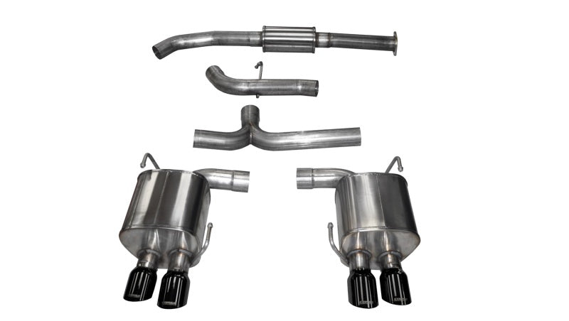 CORSA Performance 14857BLK - COR14857BLK - Corsa 2015-2021 Subaru WRX Cat Back Exhaust Black Quad 3.5in Tips *Sport* - Shipped in Europe - Tuningsupply.com