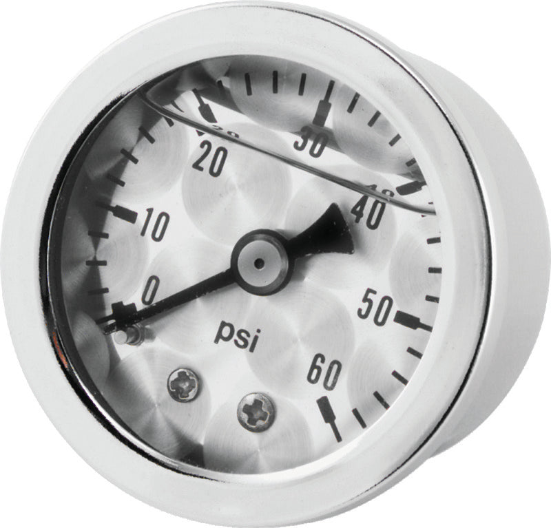 Bikers Choice 210076 - BKC210076 - Bikers Choice Metallic Face Oil Pressure Gauge 0-60 Psi 1/8 NPT - Shipped in Europe - Tuningsupply.com
