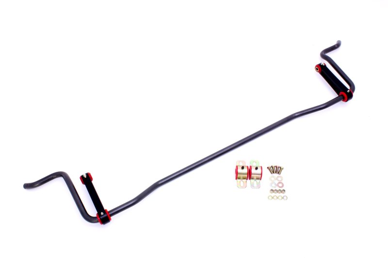 BMR Suspension SB023H - BMRSB023H - BMR 05-10 S197 Mustang Rear Solid 22mm Sway Bar Kit w/ Bushings & Billet Links - Black Hammertone - Shipped in Europe - Tuningsupply.com