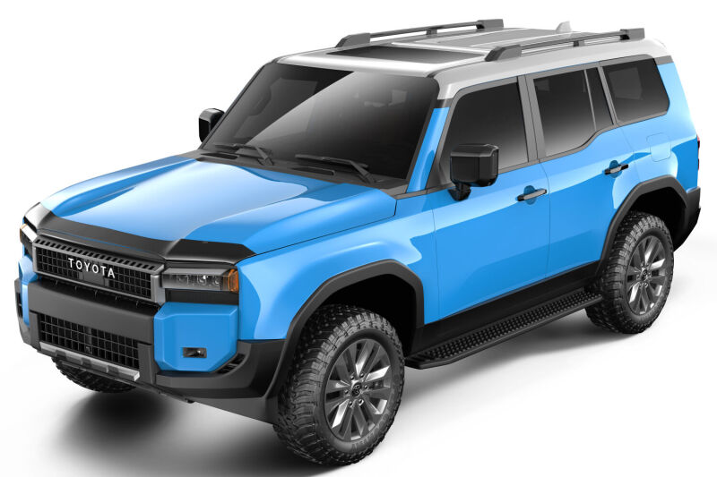 Husky Liners 2842232 - HSL2842232 - Husky Liners 2024+ Toyota Land Cruiser Aeroskin - Smoke - Shipped in Europe - Tuningsupply.com