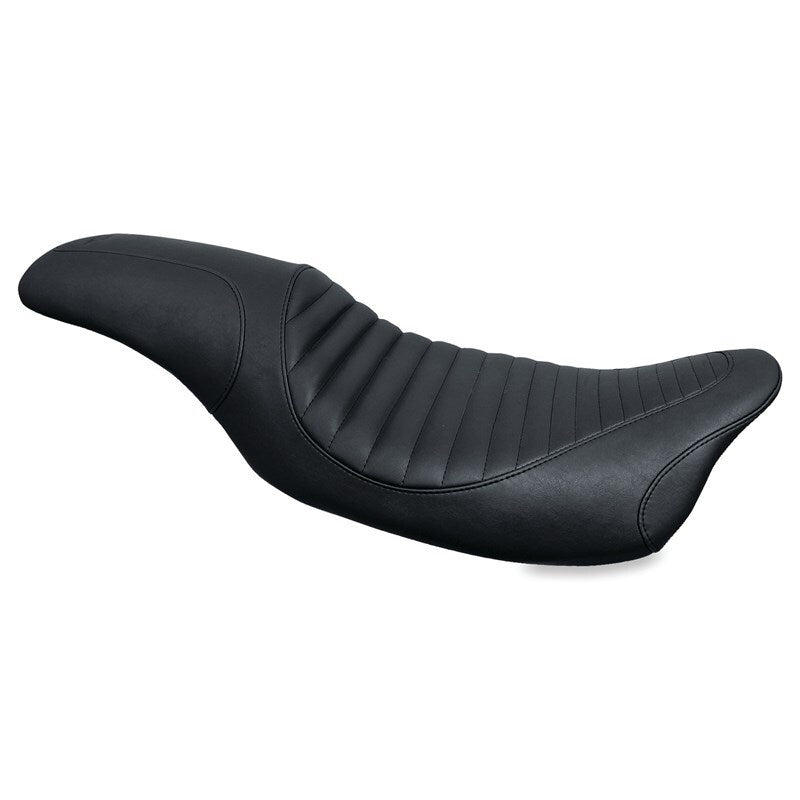 Mustang Motorcycle 76712 - MMP76712 - Mustang 08-21 Harley Electra Glide,Rd Glide,Rd King,Str Glide Tripper Fastback 1PC Seat - Black - Shipped in Europe - Tuningsupply.com