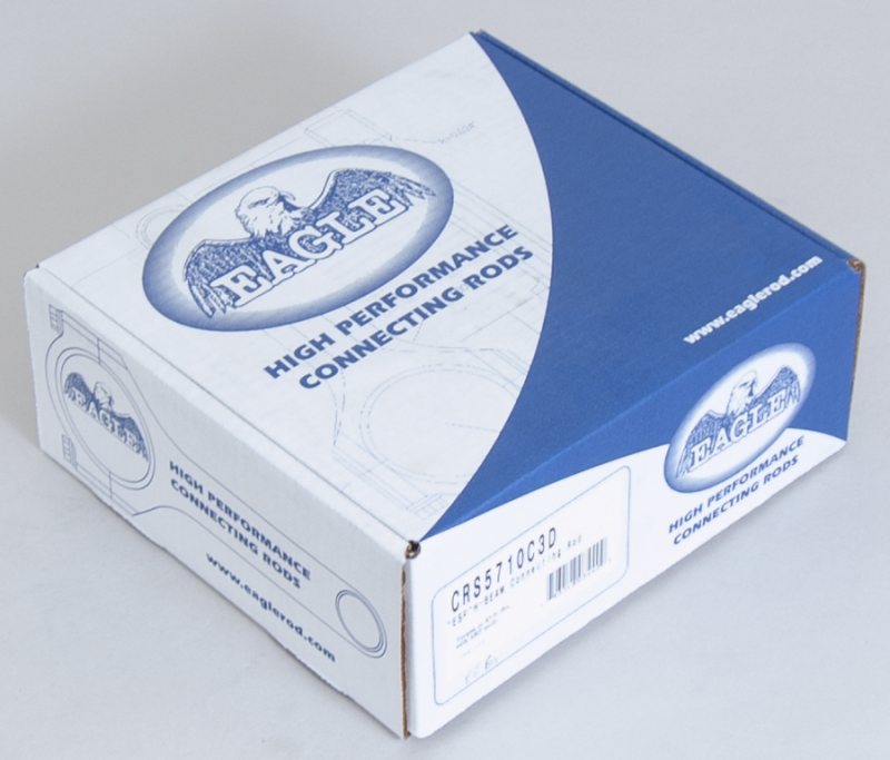 Eagle CRS5710C3D - EAGCRS5710C3D - Eagle Chevy Quad 4 Ld9 Connecting Rods (Set of 4) - Shipped in Europe - Tuningsupply.com