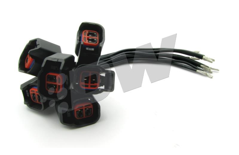 DeatschWerks 17U-02-1000-6 - DWK17U-02-1000-6 - DeatschWerks 93-98 Toyota Supra TT 1000cc High Impedance Injectors - Shipped in Europe - Tuningsupply.com