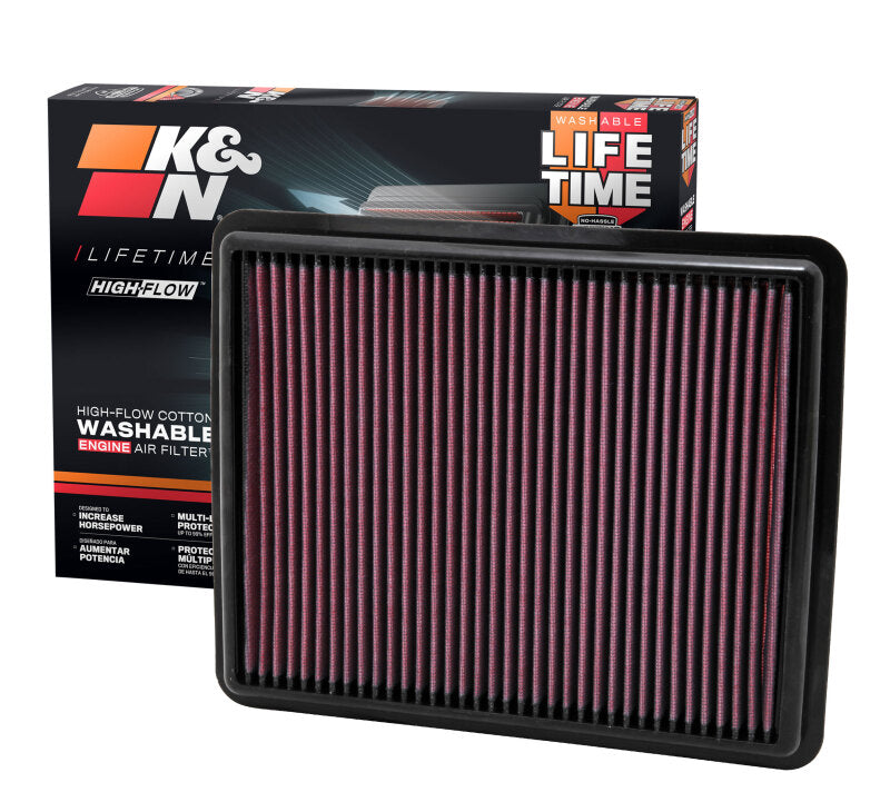 K&N Engineering 33-2448 - KNN33-2448 - K&N Replacement Air Filter 10-12 Hyundai Santa Fe/Kia Sorrento / 11-12 Hyundai Sonata/Kia Optima - Shipped in Europe - Tuningsupply.com