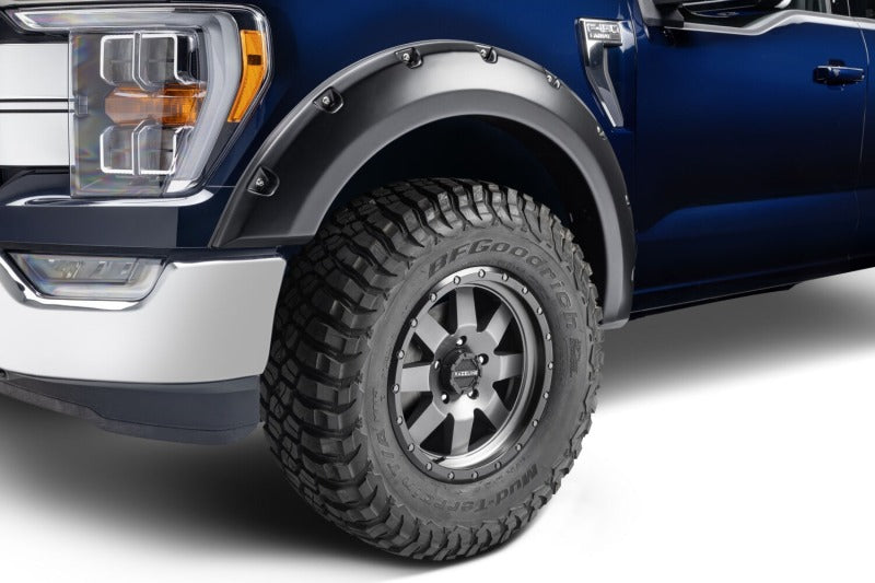 Husky Liners - HSL2802963 - Husky Liners 21-25 Ford F-150 (excl. Lightning) Pocket Style Fender Flares - 4pc - Shipped in Europe - Tuningsupply.com