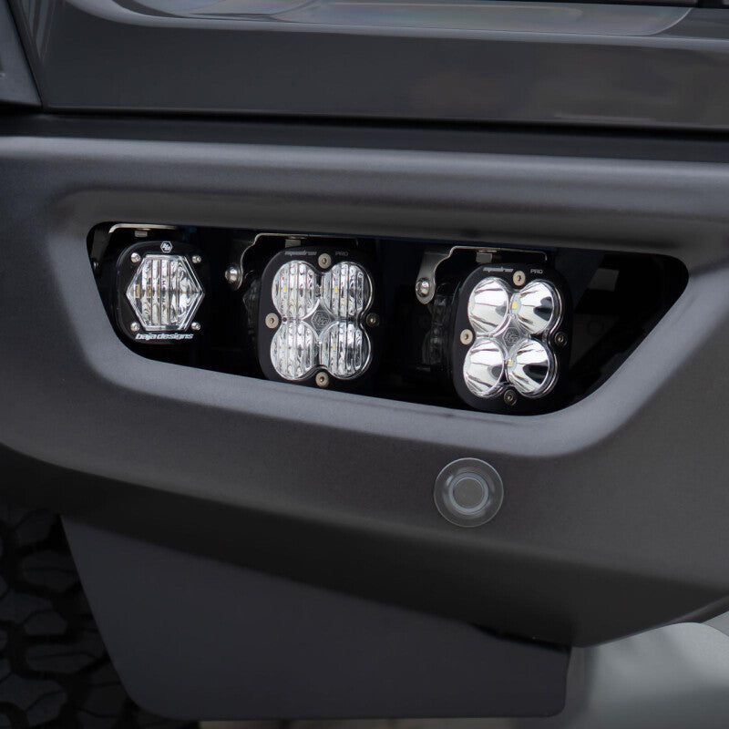 Baja Designs 448057 - BAJ448057 - Baja Designs 2021+ Ford Raptor Aftermarket Fog Pocket Unlimited Kit - Shipped in Europe - Tuningsupply.com