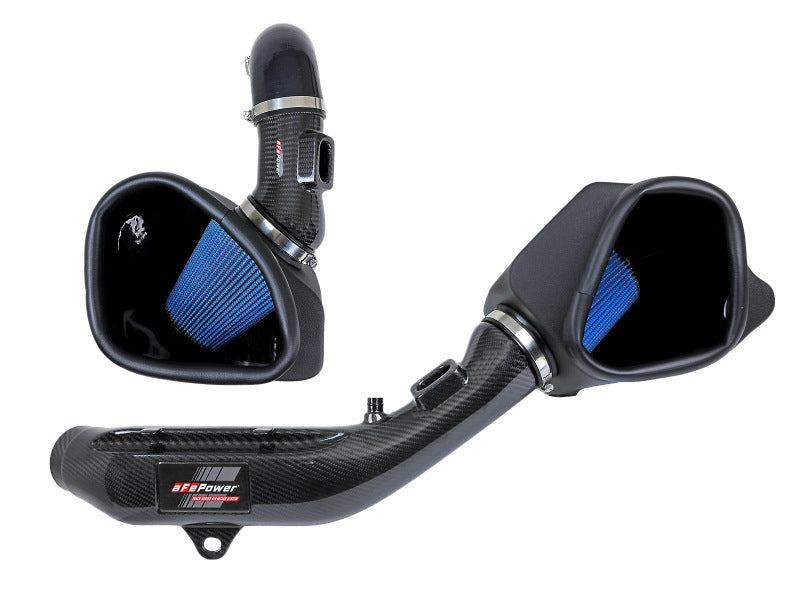 aFe 57-10006R - AFE57-10006R - aFe Track Series Stg 2 Carbon Fiber Intake w/Pro 5R Media 15-20 BMW M3/M4(F80/82/83) L6-3.0L(tt) S55 - Shipped in Europe - Tuningsupply.com