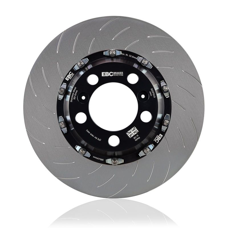 EBC SG2F006 - EBCSG2F006 - EBC Racing 14-19 BMW M3 (F80/F82) / 15-18 BMW M2 (F87) 2 Piece SG Racing Front Rotors - Shipped in Europe - Tuningsupply.com