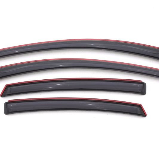 AVS 194529 - AVS194529 - AVS 13-16 Dodge Dart Ventvisor In-Channel Front & Rear Window Deflectors 4pc - Smoke - Shipped in Europe - Tuningsupply.com