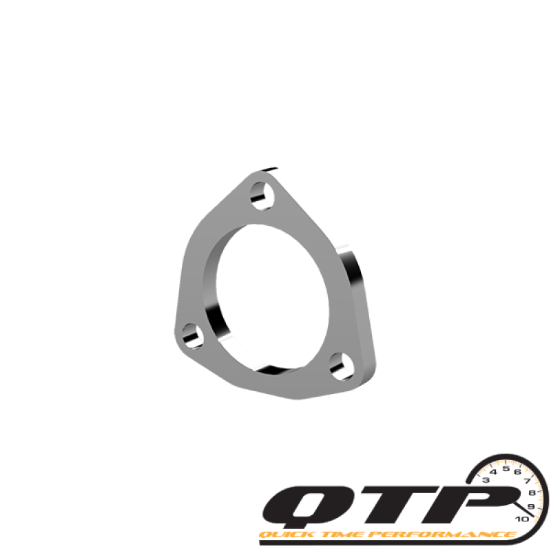 QTP 10250F - QTP10250F - QTP 2.5in Weld-On QTEC 3 Bolt Flange - Shipped in Europe - Tuningsupply.com