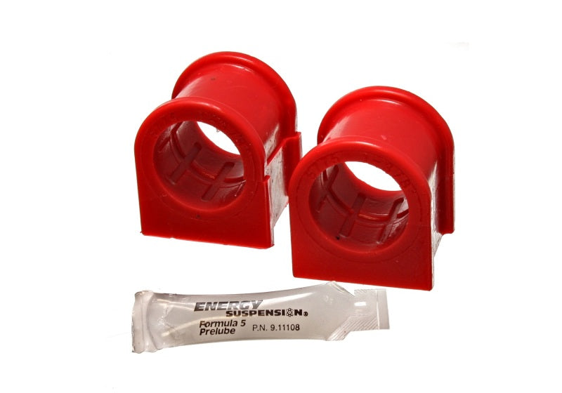 Energy Suspension 4.5193R - ENG4.5193R - Energy Suspension 05-07 Ford Mustang Red Front Sway Bar Bushing Set (Must Reuse All Metal Parts) - Shipped in Europe - Tuningsupply.com