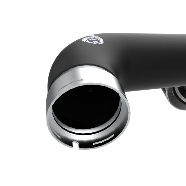 aFe 46-20424-B - AFE46-20424-B - aFe BladeRunner Black Intercooler Hot & Cold Side Tubes Combo 19-20 GM Trucks 1500 L4-2.7L (t) - Shipped in Europe - Tuningsupply.com