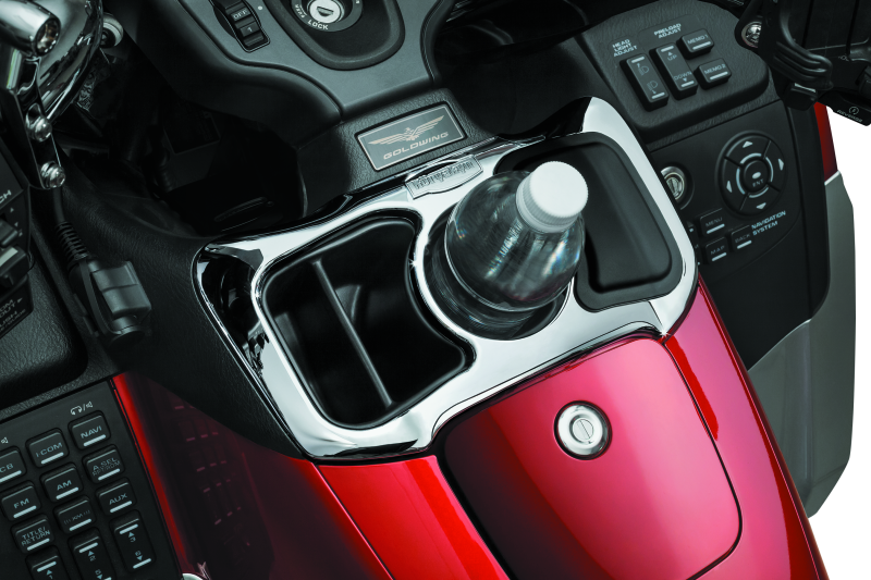 Kuryakyn 1669 - KUR1669 - Kuryakyn Glove Box Cubby For 12-17 GL1800 Chrome - Shipped in Europe - Tuningsupply.com