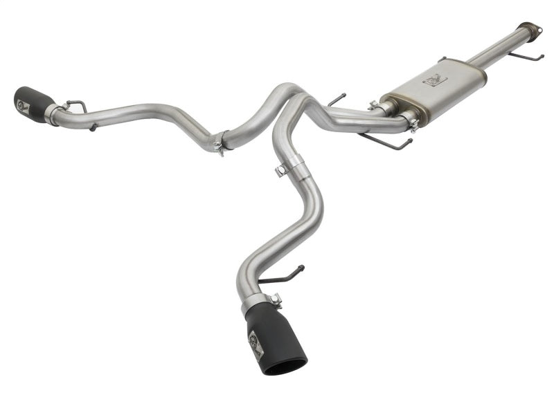 aFe 49-46029-B - AFE49-46029-B - aFe MACH Force-Xp 3in - 2.5in SS Cat-Back Dual Exhaust w/Black Tips 07-14 Toyota FJ Cruiser 4.0L - Shipped in Europe - Tuningsupply.com