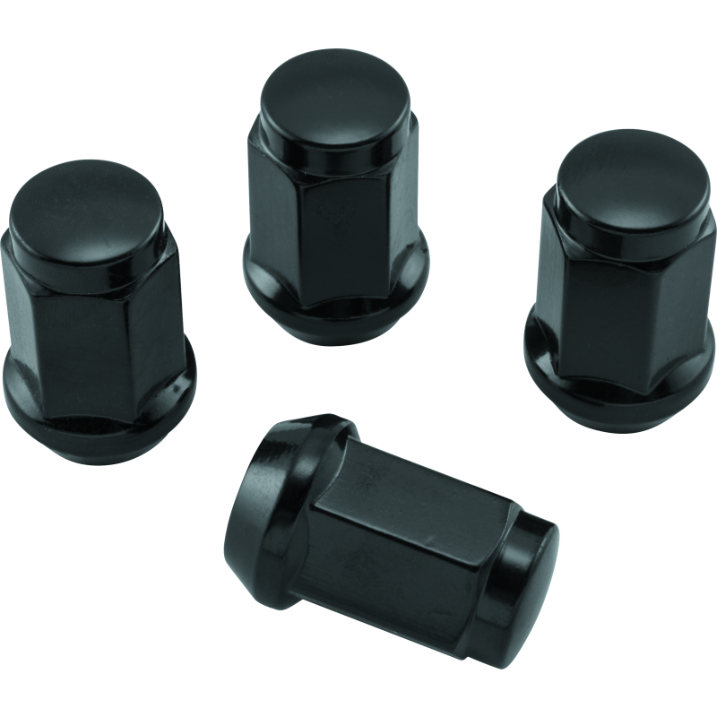 QuadBoss 608932 - QBS608932 - QuadBoss Lug Nuts 12x1.5 - 17mm-Od - Black - Box of 4 - Shipped in Europe - Tuningsupply.com