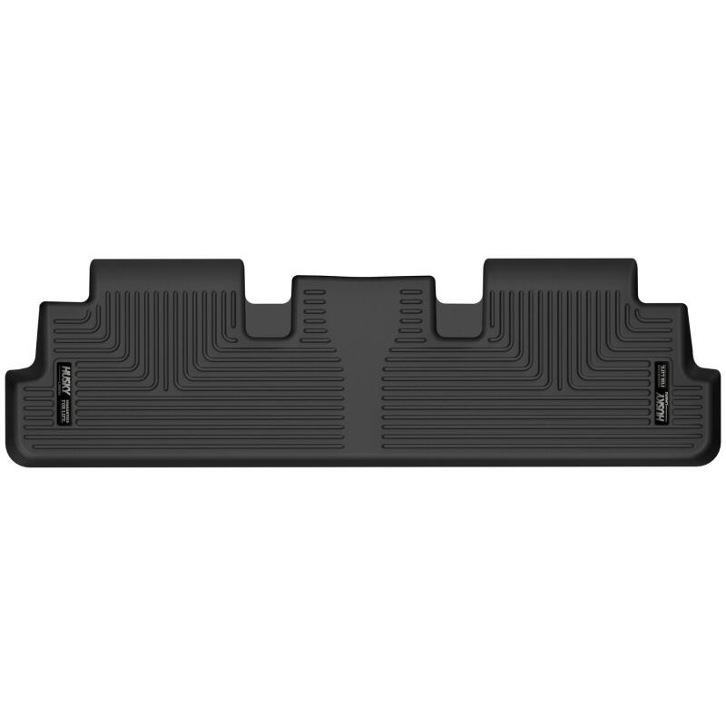 Husky Liners 51351 - HSL51351 - Husky Liners 2022 Nissan Pathfinder / Infiniti QX60 X-Act Contour Floor Liners (2nd Seat) - Black - Shipped in Europe - Tuningsupply.com