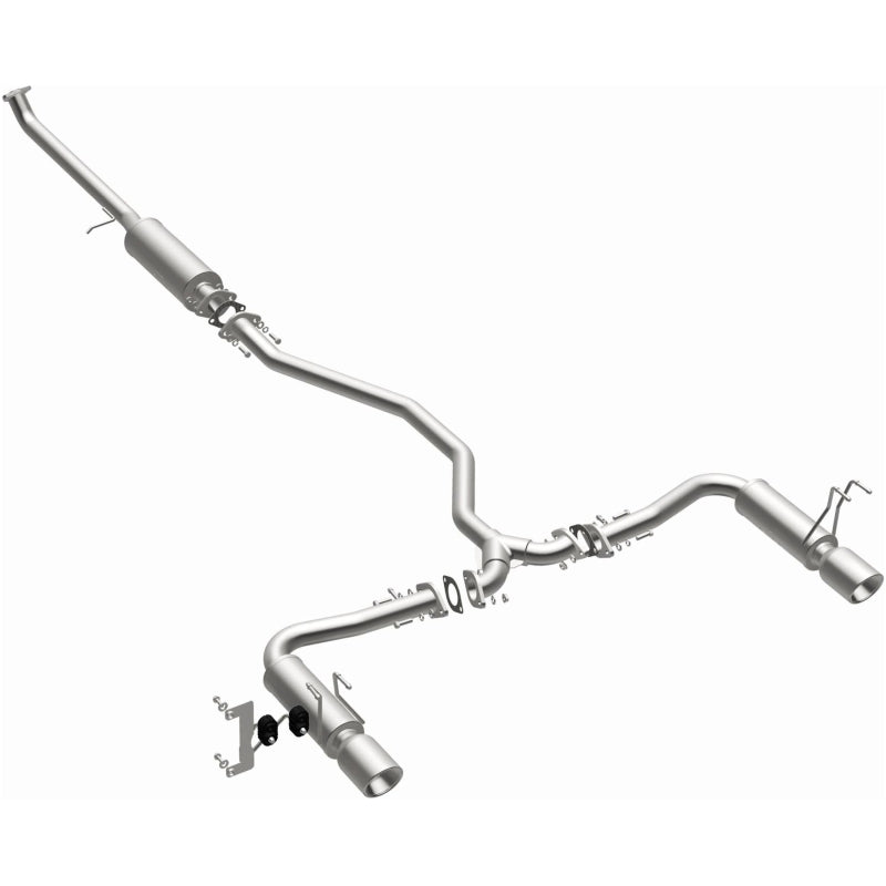 Magnaflow 19313 - MAG19313 - MagnaFlow 16-18 Honda Civic L4 2.0L Street Series Cat-Back Exhaust w/ Polished Tips - Shipped in Europe - Tuningsupply.com
