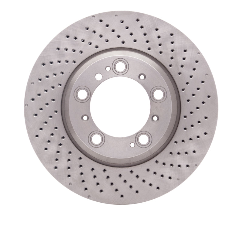 DFC 620-02066D - DFC620-02066D - DFC 99-23 Porsche 911 Right Rear Drilled Brake Rotor - Shipped in Europe - Tuningsupply.com