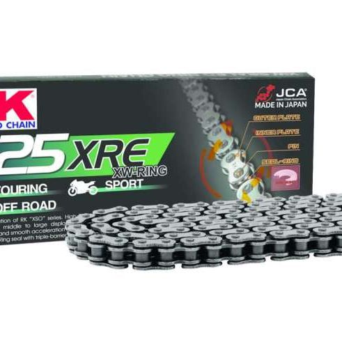 RK Chain 525XRE-120 - RKC525XRE-120 - RK Chain 525XRE-120L XW-Ring - Natural - Shipped in Europe - Tuningsupply.com