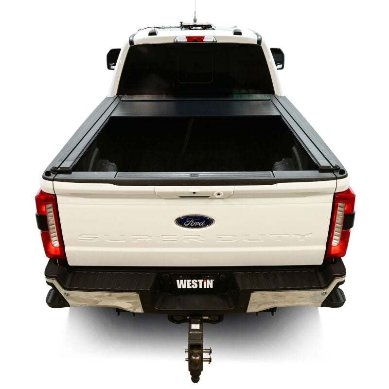 Westin 19-61005 - WES19-61005 - Westin 17-26 Ford F-250/F-350/F-450/F-550 SD 6ft 10in Bed Manual Retractable Tonneau Cover - Black - Shipped in Europe - Tuningsupply.com