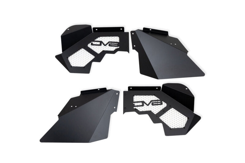 DV8 Offroad INFEND-10FB - DVEINFEND-10FB - DV8 Offroad 2007-2018 Jeep Wrangler JK Front Inner Fenders - Shipped in Europe - Tuningsupply.com