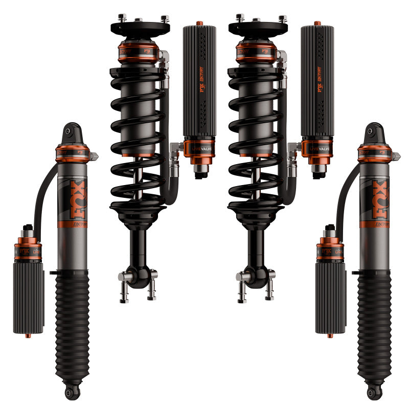 FOX - FOX883-06-257 - Fox 2024+ Ford F150 Supercrew 3.2 Factory Race Live Valve Front Coilover - 2-2.5in Lift - Shipped in Europe - Tuningsupply.com