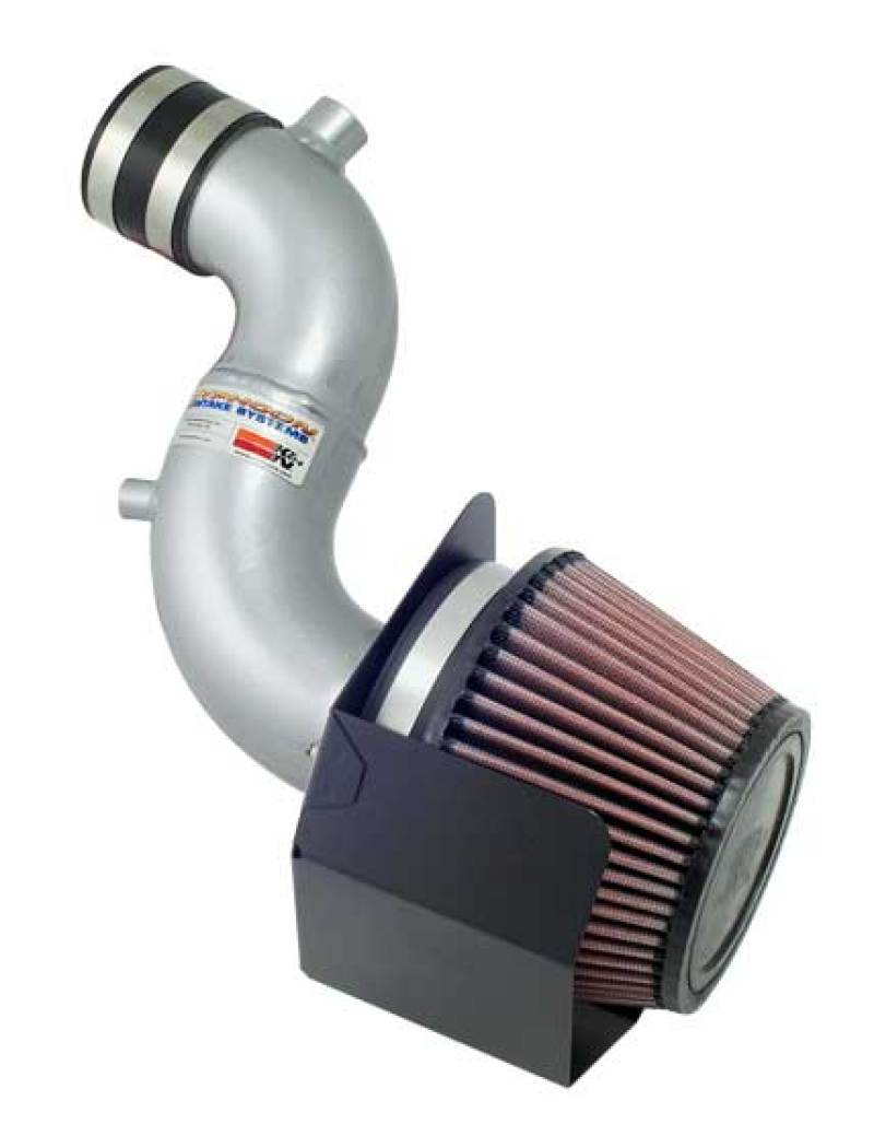 K&N Engineering - KNN69-1016-1TS - K&N Performance Intake Kit TYPHOON; HONDA FIT L4-1.5L, (SILVER) 07-08 - Shipped in Europe - Tuningsupply.com