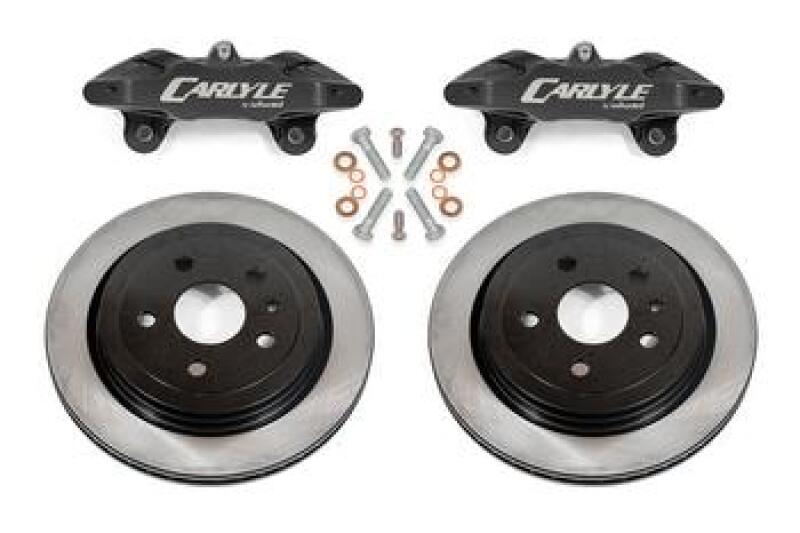 BMR Suspension DBK350 - BMRDBK350 - BMR 08-09 Pontiac G8 Brake Conversion Kit - Black - Shipped in Europe - Tuningsupply.com