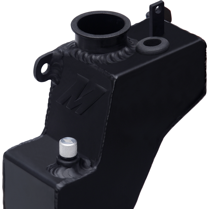 Mishimoto MMRT-STI-08BK - MISMMRT-STI-08BK - Mishimoto 08+ Subaru WRX/STI Black Aluminum Coolant Overflow Tank - Shipped in Europe - Tuningsupply.com