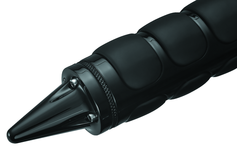 Kuryakyn 6359 - KUR6359 - Kuryakyn Stiletto End Caps Grips Black - Shipped in Europe - Tuningsupply.com
