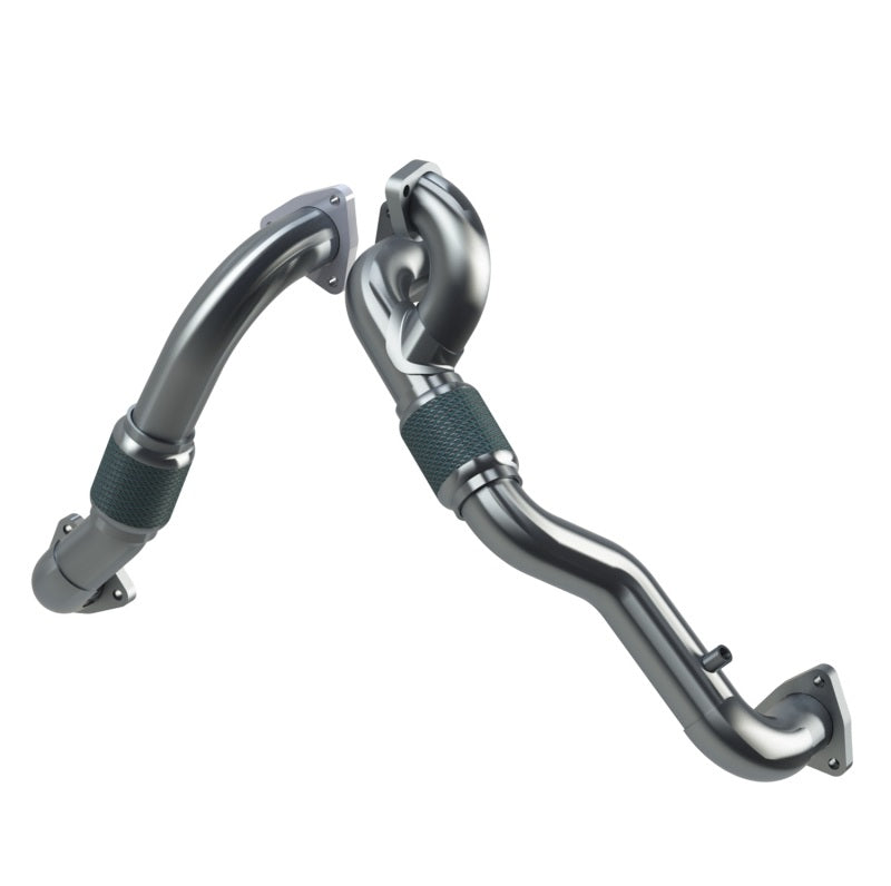 MBRP PFAL2761 - MBRPFAL2761 - MBRP 08-10 Ford Powerstroke 6.4L Turbo Up-Pipe Kit - Shipped in Europe - Tuningsupply.com