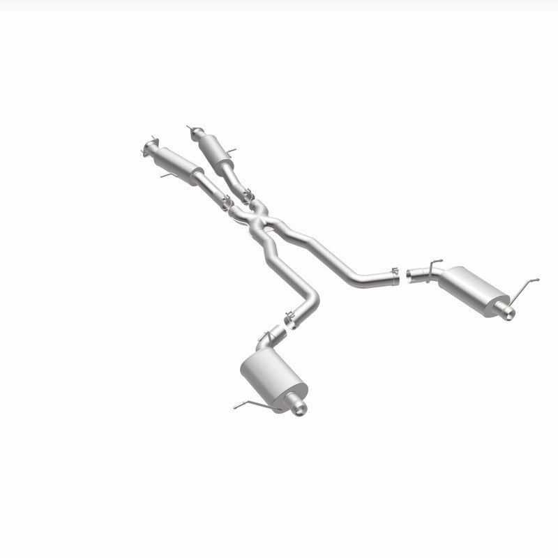 Magnaflow 15064 - MAG15064 - MagnaFlow 12 Jeep Grand Cherokee V8 6.4L Dual Split Rear Exit Stainless Cat Back Performance Exhaust - Shipped in Europe - Tuningsupply.com