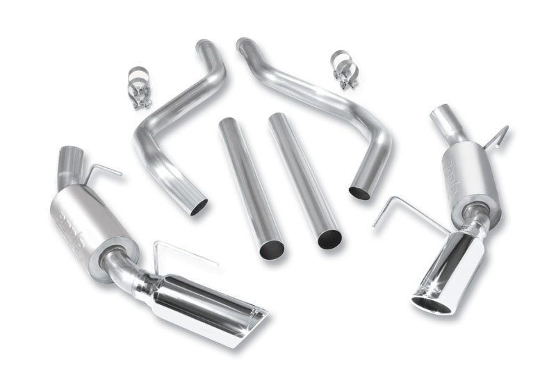 Borla 140382 - BOR140382 - Borla 05-09 Ford Mustang GT/Bullitt ATAK Catback Exhaust - Shipped in Europe - Tuningsupply.com