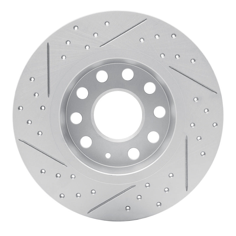 R1 Concepts 830-74031R - RNC830-74031R - R1 05-25 Audi A3 Sportback E-Tron Rear Right Drilled & Slotted Geo-Carbon Rotor - Shipped in Europe - Tuningsupply.com