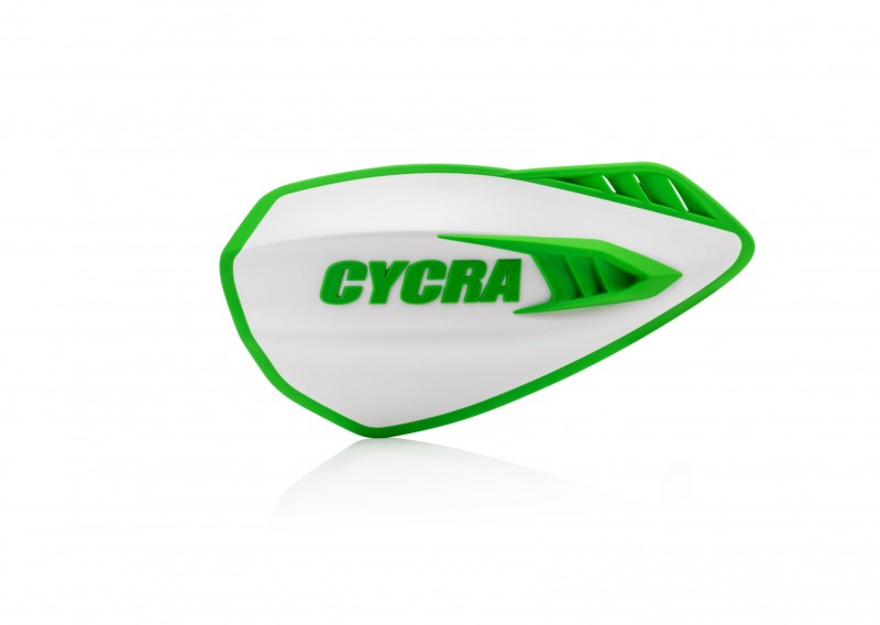Cycra 1CYC-0056-241 - CYC1CYC-0056-241 - Cycra Cyclone MX - White/ Green - Shipped in Europe - Tuningsupply.com