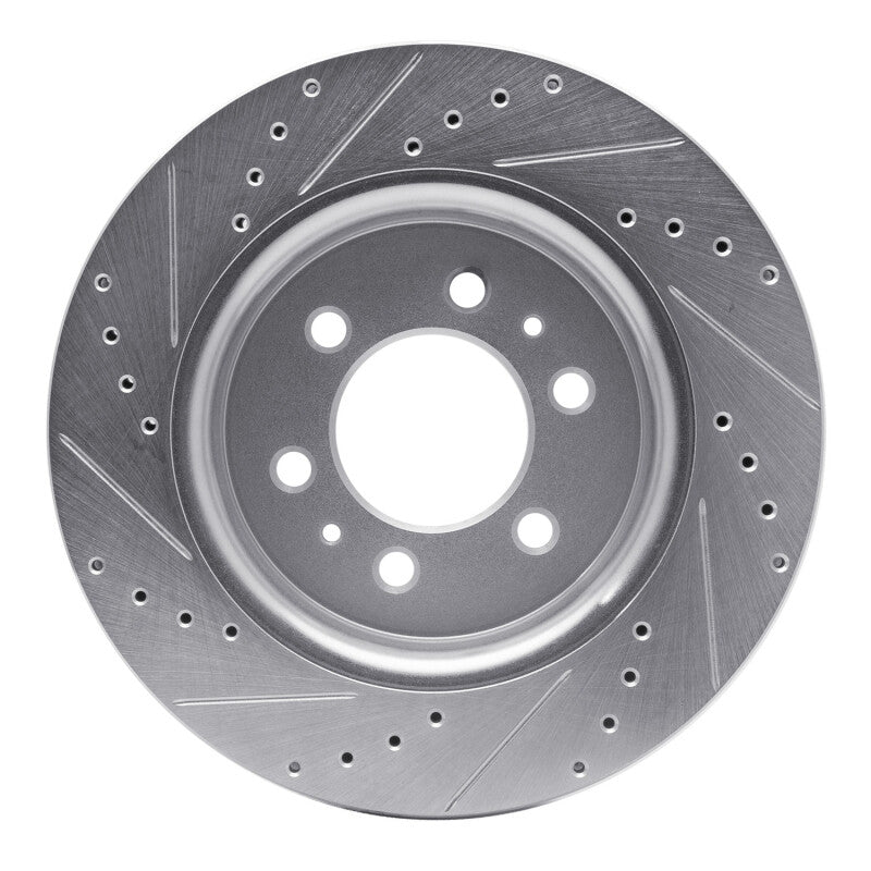 R1 Concepts 631-54204R - RNC631-54204R - R1 07-21 Ford F-150 RWD Front Right Drilled & Slotted Silver Brake Rotor - Shipped in Europe - Tuningsupply.com
