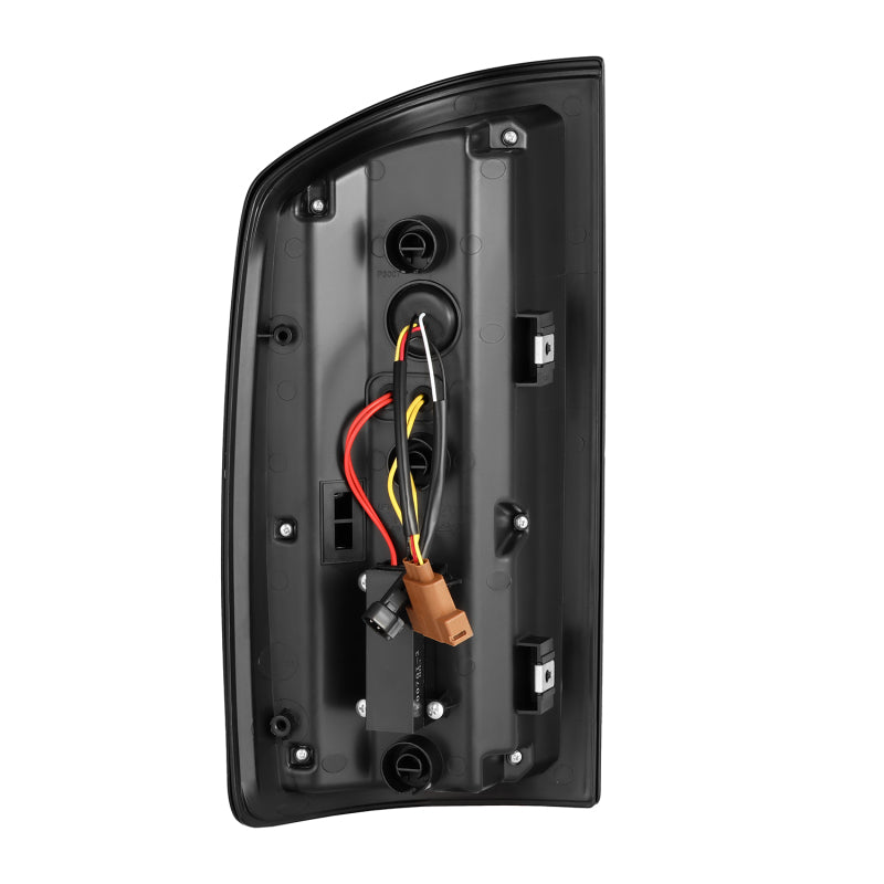 AlphaRex 641040 - ARX641040 - AlphaRex 07-08 Dodge Ram 1500/07-09 Dodge Ram 2500+3500 Luxx-Series LED Tail Lights (Pair) Black - Shipped in Europe - Tuningsupply.com