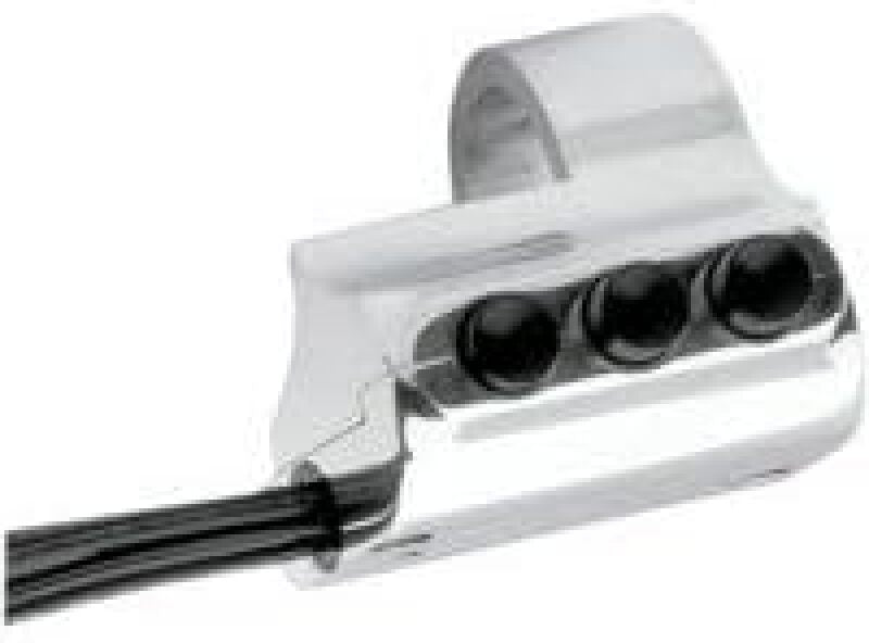 Performance Machine 0062-2032-CH - PFM0062-2032-CH - Performance Machine Switch Assy 3 Button Rt Sd - Chrome - Shipped in Europe - Tuningsupply.com