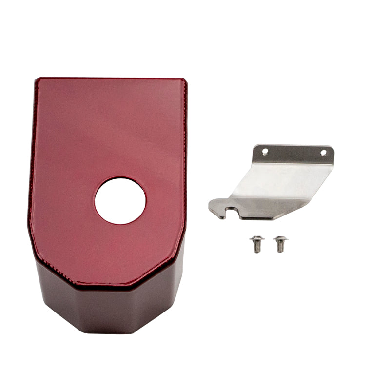 Wehrli WCF100209-RED - WCFWCF100209-RED - Wehrli 06-23 Cummins 5.9L & 6.7L Brake Reservoir Cover - WCFab Red - Shipped in Europe - Tuningsupply.com