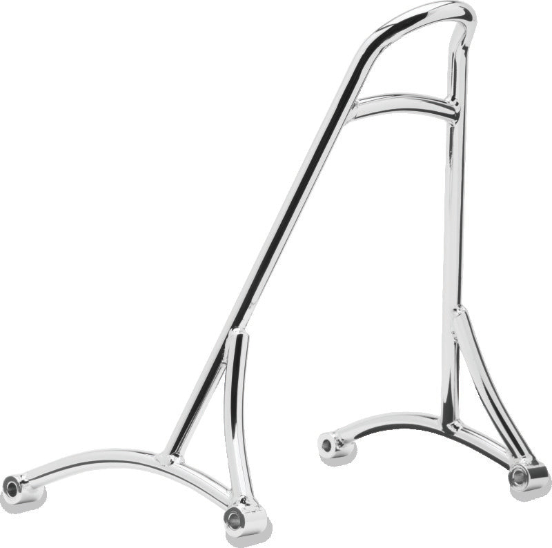 Burly Brand B13-1500C - BURB13-1500C - Burly Brand Short Sissy Bar 13in - Chrome - Shipped in Europe - Tuningsupply.com
