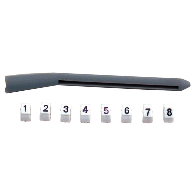 Spectre 4244 - SPE4244 - Spectre Wire Marker Set w/Tool - 8mm - Shipped in Europe - Tuningsupply.com