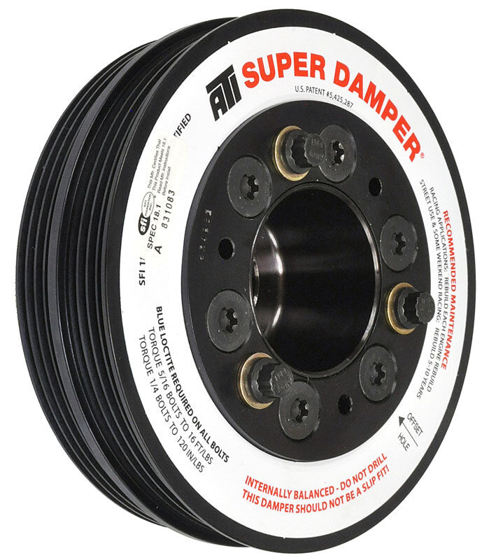 ATI ATI918522BG1 - APPATI918522BG1 - ATI Damper 94-05 Miata 1.8L 5.67in 4 Grv - 1Pc Belt Guide w/o Trigger Wheel (916885BG1 Included) - Shipped in Europe - Tuningsupply.com